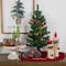 2ft. Pre-Lit Mixed Classic Pine Artificial Christmas Tree, Warm White LED Lights